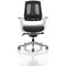 Zure Executive Mesh Chair, Height Adjustable Arms, Charcoal