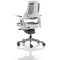 Zure Executive Mesh Chair, Height Adjustable Arms, Charcoal