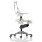 Zure Elastomer Executive Chair, Height Adjustable Arms, Grey