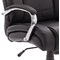 Texas Leather Executive Heavy Duty Chair, Black
