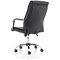 Carter Luxury Chair, Fixed Height Arms, Black