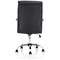 Carter Luxury Chair, Fixed Height Arms, Black