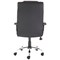 Thrift Executive Chair, Fixed Height Arms, Black