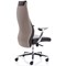 Mien Executive Chair, Fixed Height Arms, Black & Mink