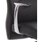 Mien Executive Chair, Fixed Height Arms, Black & Mink