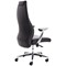 Mien Leather Executive Chair, Black