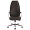 Mien Executive Chair, Fixed Height Arms, Black