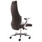 Mien Executive Chair, Fixed Height Arms, Black