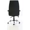 Penza Executive Chair, Fixed Height Arms, Black
