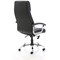 Penza Executive Chair, Fixed Height Arms, Black
