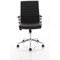 Ezra Executive Chair, Fixed Height Arms, Black