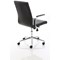 Ezra Executive Chair, Fixed Height Arms, Black