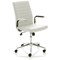 Ezra Chair, Fixed Height Arms, White