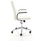 Ezra Chair, Fixed Height Arms, White
