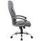 Penza Leather Executive Chair, Grey