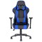 Ascari Racing Blue and Black Leather Chair