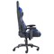 Ascari Racing Blue and Black Leather Chair