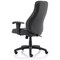 Hampshire Leather Managers Chair, Black