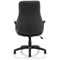 Hampshire Leather Managers Chair, Black