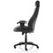 Hampshire Plus Managers Leather Chair, Black