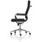 Hawkes Executive Chair, Fixed Height Arms, Black