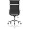 Hawkes Executive Chair, Fixed Height Arms, Black