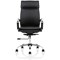 Apollo High Back Leather Chair - Black