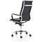 Apollo High Back Leather Chair - Black