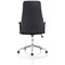 Luca Medium Back Chair, Height Adjustable Arms, Black