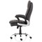 Ontario Executive Chair, Fixed Height Arms, Black