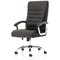 Dallas Black PU Chair, Fixed Height Arms, Black