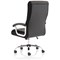 Dallas Black PU Chair, Fixed Height Arms, Black