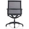 Lula Mesh Executive Chair, Fixed Height Arms, Black