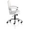 Desire Medium Executive Chair, Fixed Height Arms, White