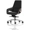 Olive Executive Chair, Fixed Height Arms, Black