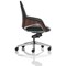 Olive Executive Chair, Fixed Height Arms, Black