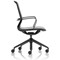 Lucia Executive Chair, Fixed Height Arms, Black