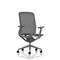 Lumo Executive Mesh Chair, Height Adjustable Arms, Shadow Grey