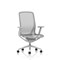 Lumo Executive Mesh Chair, Height Adjustable Arms, Halo Grey