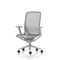 Lumo Executive Mesh Chair, Height Adjustable Arms, Halo Grey