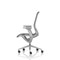 Lumo Executive Mesh Chair, Height Adjustable Arms, Halo Grey