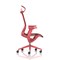 Lumo Executive Mesh Chair With Headrest, Height Adjustable Arms, Volt Red