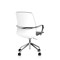 Mara Black PU White Shell Executive Office Chair