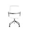 Mara Black PU White Shell Executive Office Chair
