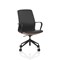 Mara Black PU Wood Shell Executive Office Chair