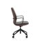 Mara Black PU Wood Shell Executive Office Chair