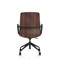 Mara Black PU Wood Shell Executive Office Chair