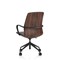 Mara Black PU Wood Shell Executive Office Chair