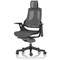 Zure Noir Black Shell Black Base Charcoal Mesh with Headrest