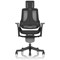 Zure Noir Black Shell Black Base Charcoal Mesh with Headrest